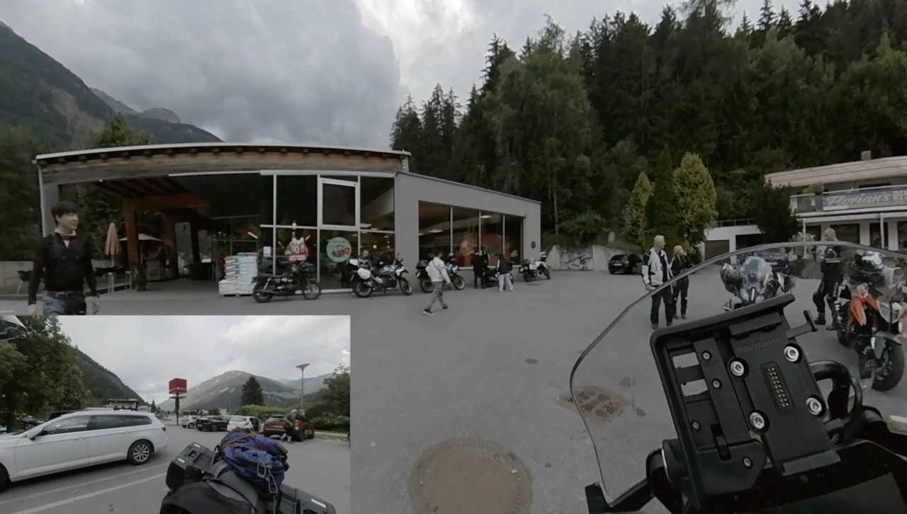 Three countries borders in a single day on day three of the Alps... Austria, Switzerland, Italy